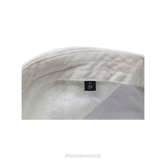 🔴 Balenciaga Embroidered Logo Cap Hat - White - Picture 10 of 10